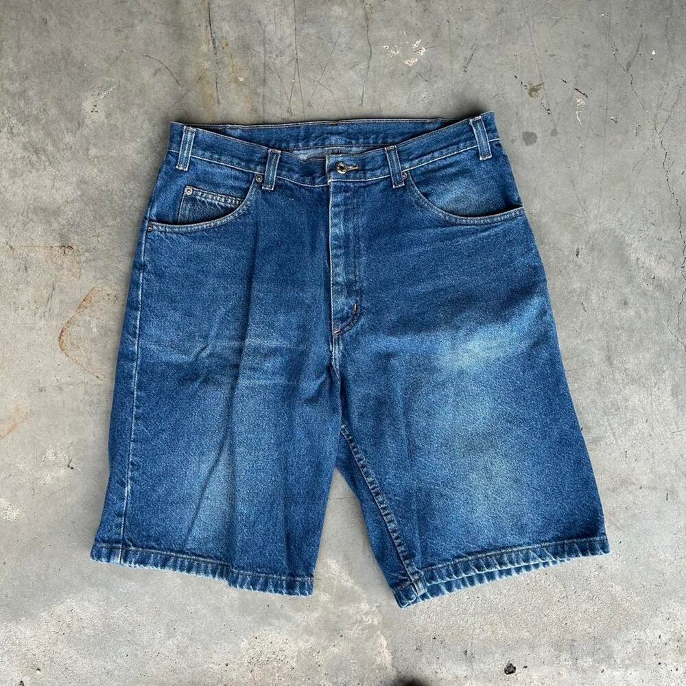 Blue vintage rocket shorts